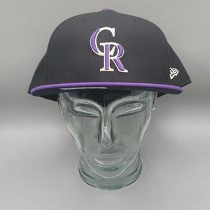 Colorado Rockies New Era Authentic On-Field 59FIFTY Fitted Hat Size 8